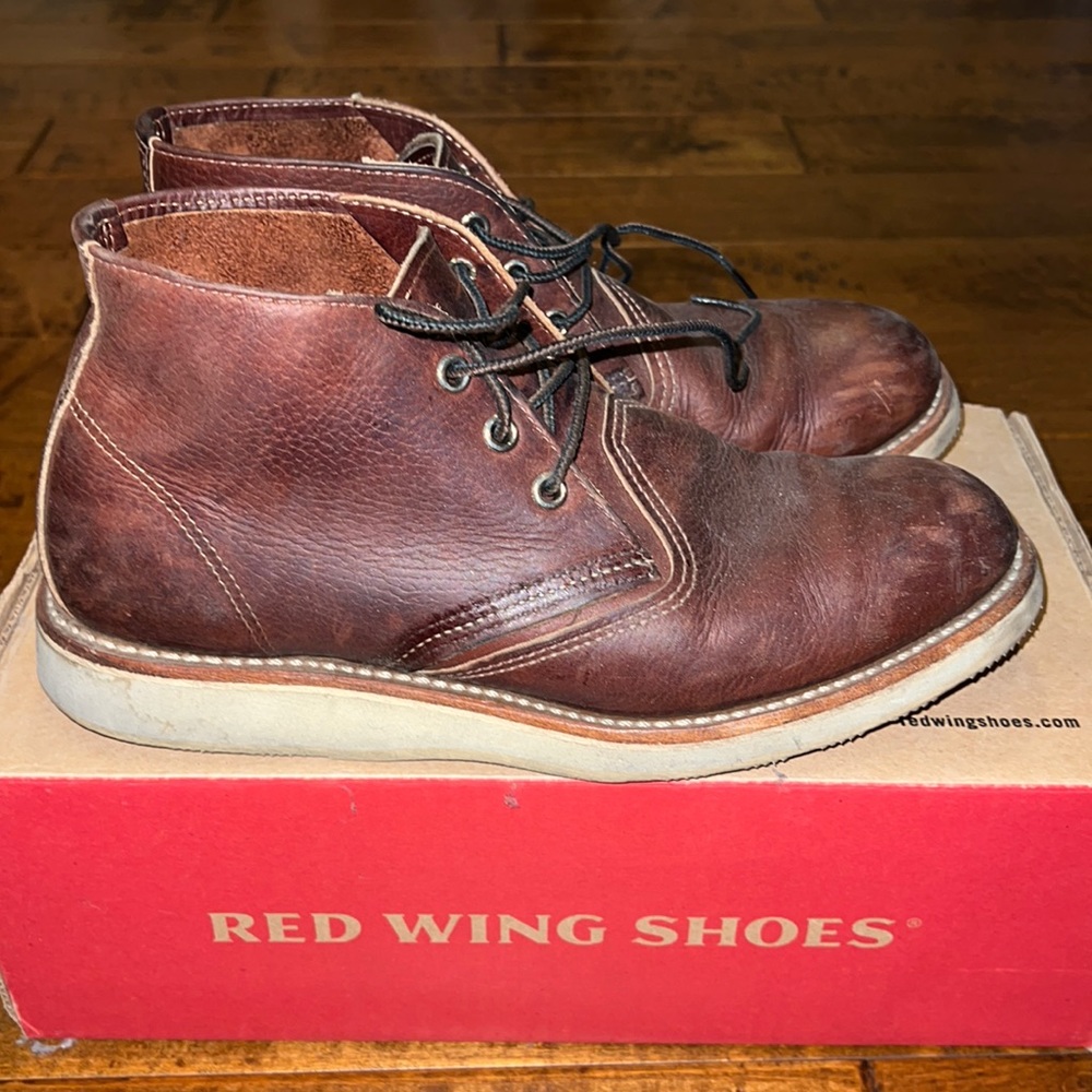 Red Wing Chukka Boots , size 8.5 D